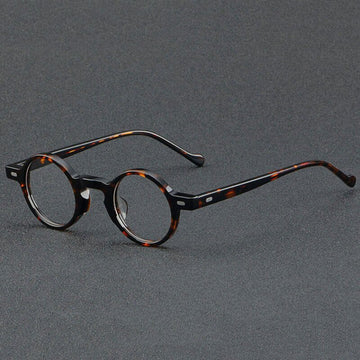 Orion Vintage Round Acetate Glasses Frame Round Frames Southood C2Leopard